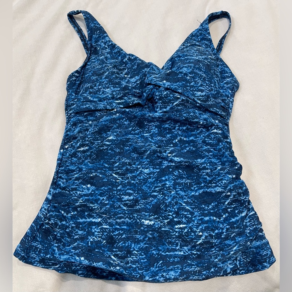 Blue Women's Tankini